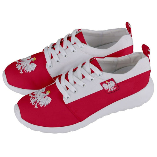 Unique Polish  Flag Shoes