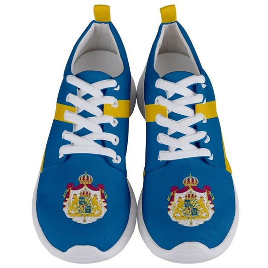 Unique Sweden Flag Shoes *Men's, Women's, Kids Sizes Available.