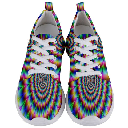Eye Popping Psychedelic Optical illusion Shoes