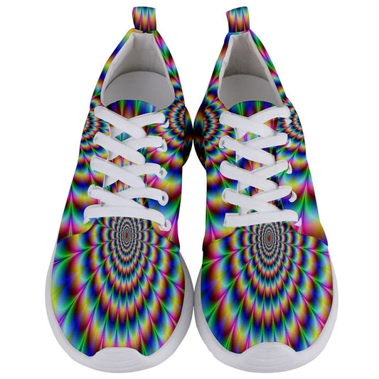 Eye Popping Psychedelic Optical illusion Shoes