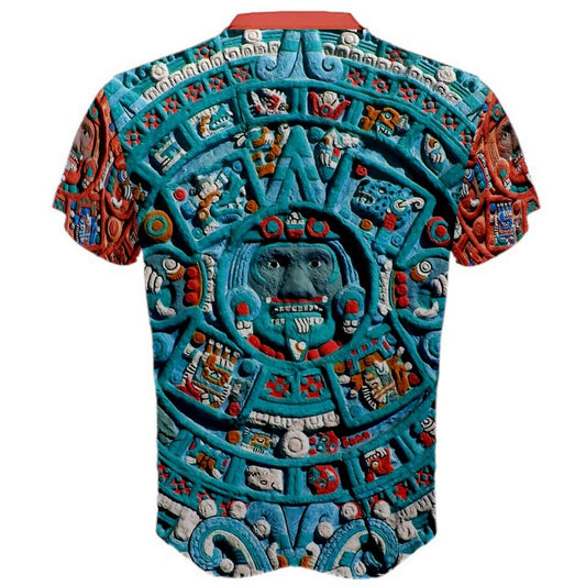 Unique Mayan Sunstone Calendar T-shirt