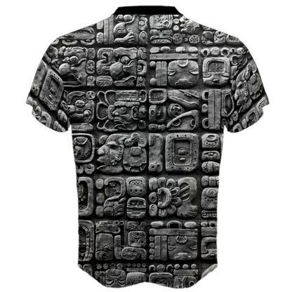 Unique Mexican Mayan Ancient T-shirt
