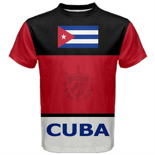 Cuban National Flag Coat of Arms T-shirt