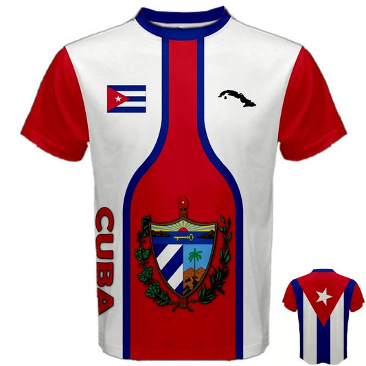 Cuban Coat of Arms Flag T-shirt