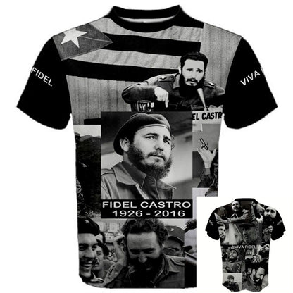 Fidel Castro Tribute Cuban T-shirt