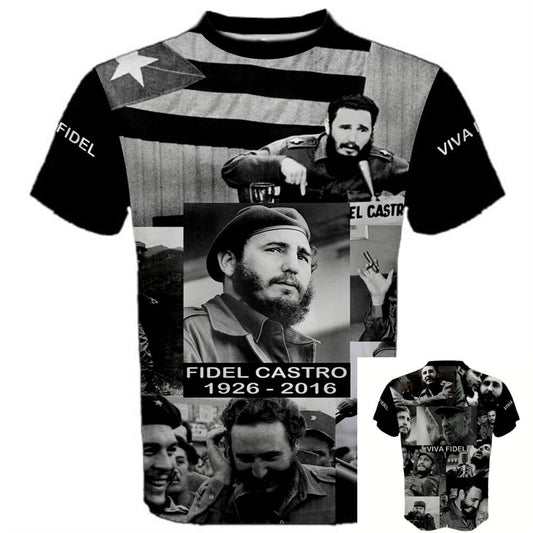 Fidel Castro Tribute Cuban T-shirt