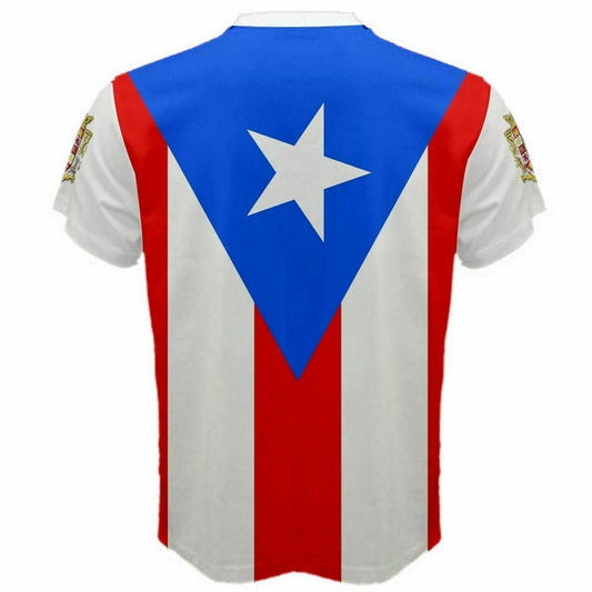 Puerto Rican Double Sided National Flag T-shirt