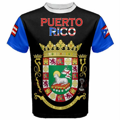 Puerto Rico Flag Coat of Arms T-shirt