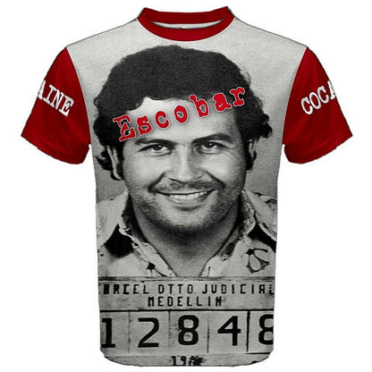 Pablo Escobar Drug lord Mugshot T-shirt