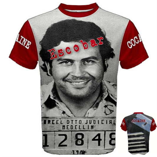 Pablo Escobar Drug lord Mugshot T-shirt