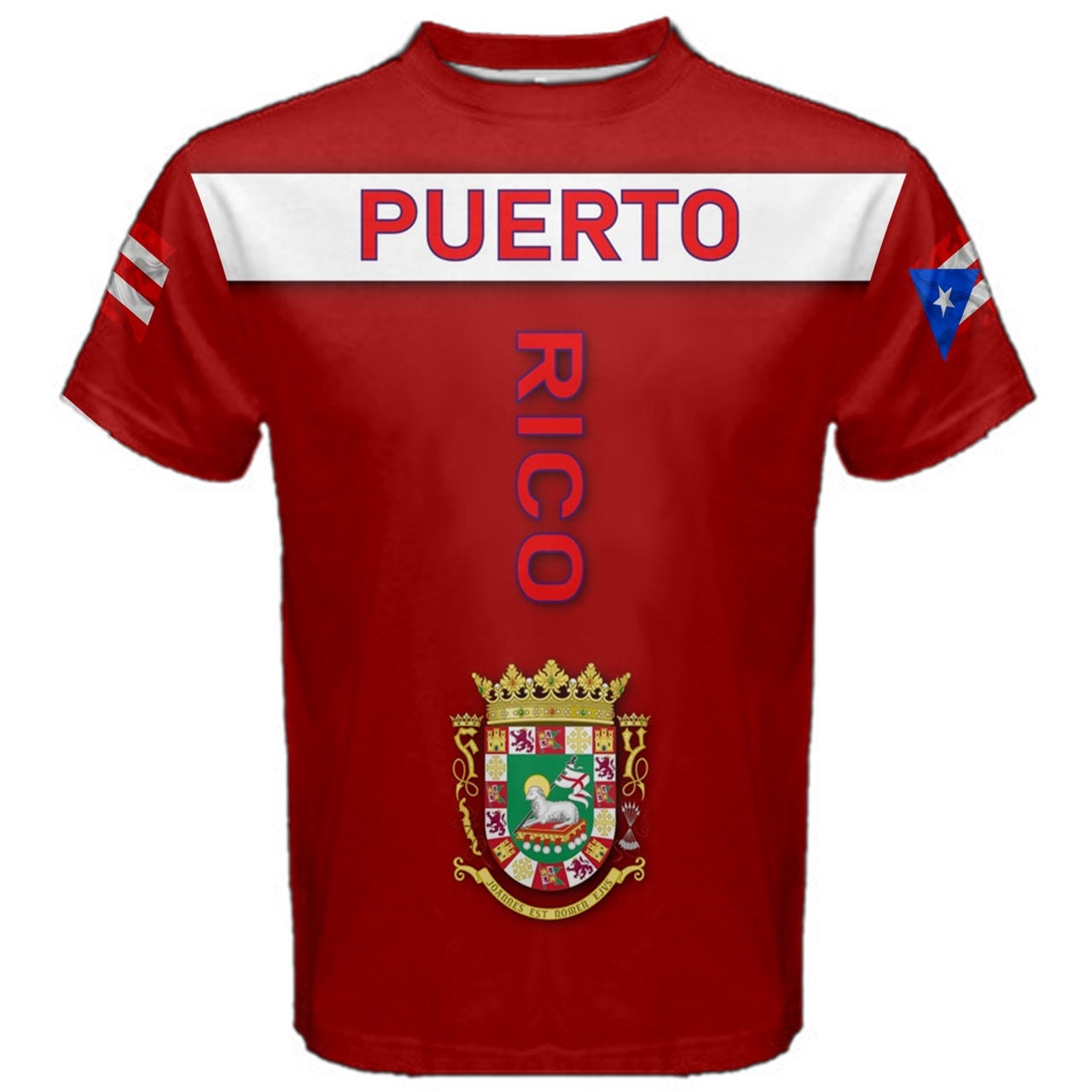 Puerto Rico Flag T-shirt Many Colors Available