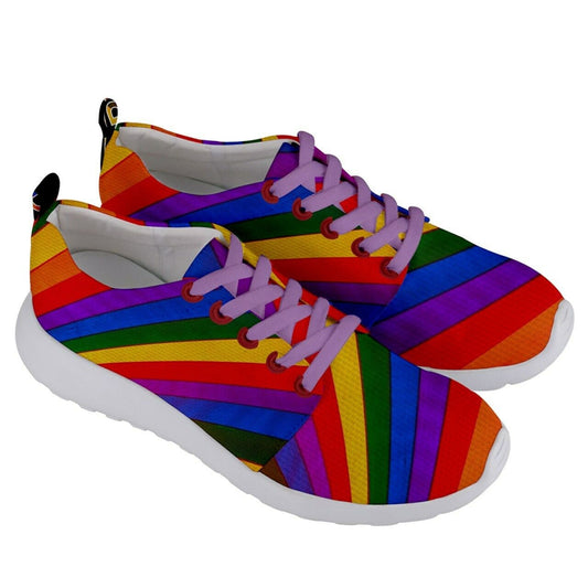 Unique Rainbow Pride Flag Shoes