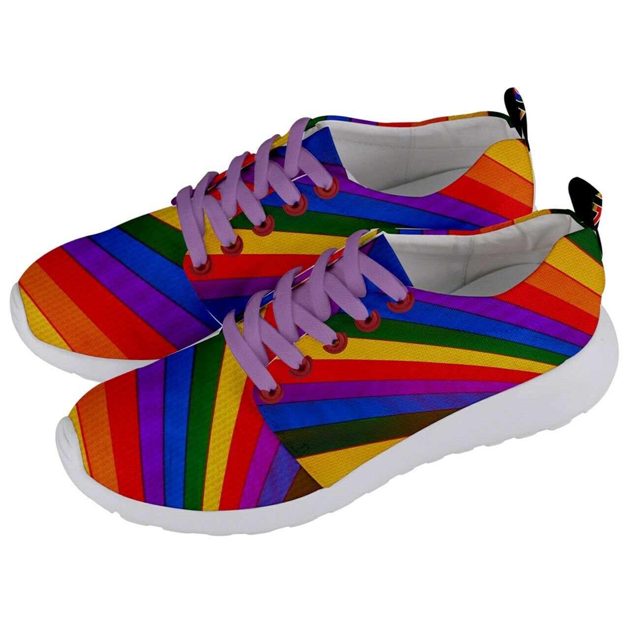 Unique Rainbow Pride Flag Shoes