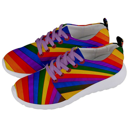 Unique Rainbow Pride Flag Shoes