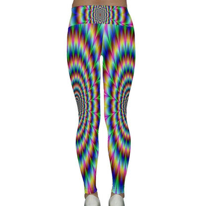 Optical Illusion Trippy Ladies Leggings