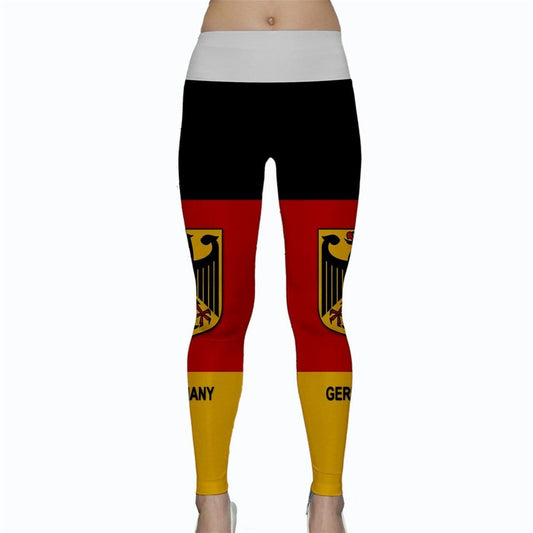 Germany Flag Yoga Pants Leggings