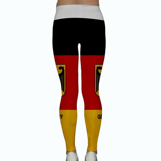 Germany Flag Yoga Pants Leggings