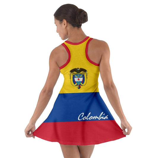 Colombia Sleeveless Racerback Dress