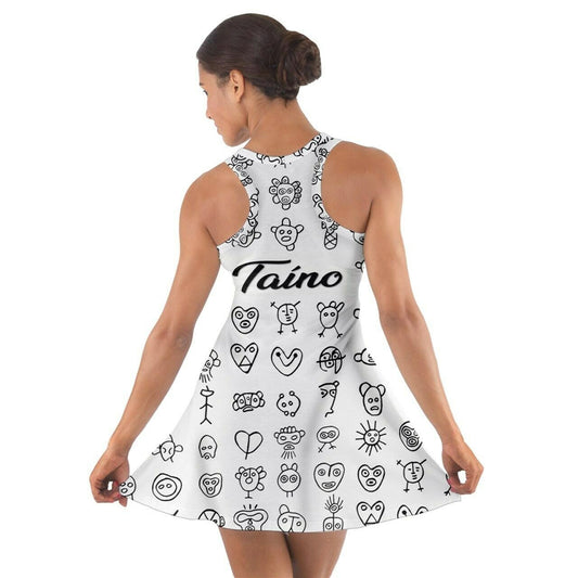 Taíno Symbols Racerback Sundress Dress