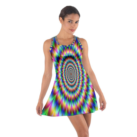 Optical illusion Psychedelic Sundress Dress