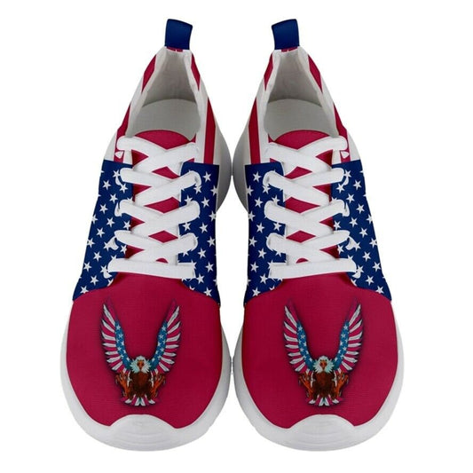 Unique American Flag Eagle Shoes