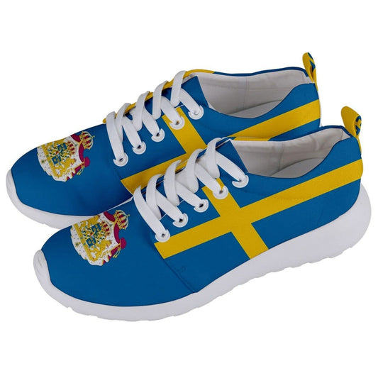 Unique Sweden Flag Shoes *Men's, Women's, Kids Sizes Available.