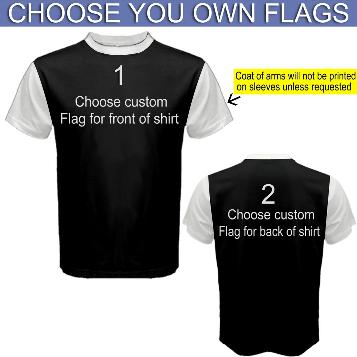 Venezuela/United States Multi Flag T-shirt