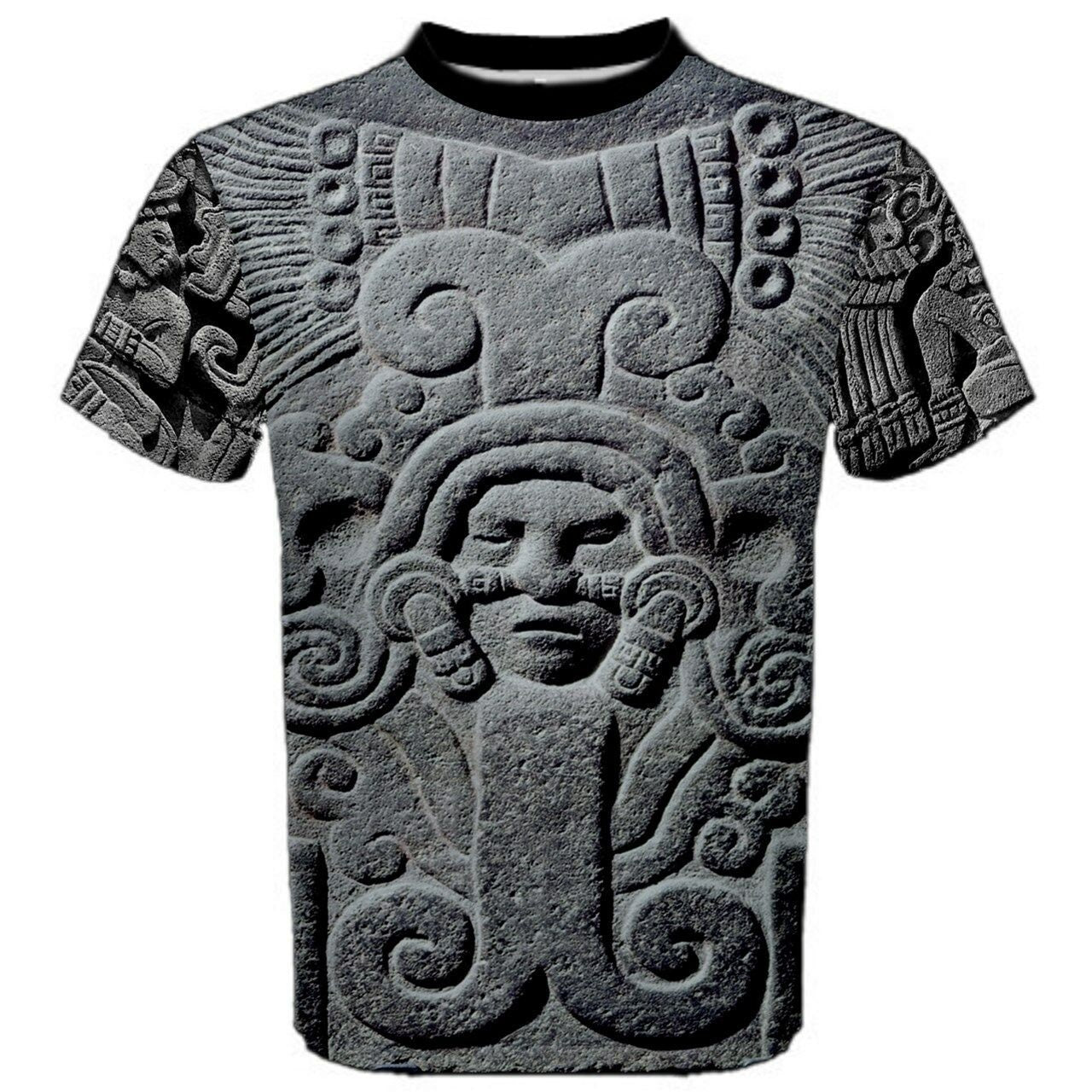 Mayan Stone Maya Script Hieroglyphs T-shirt