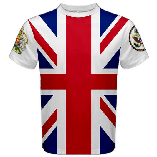 United Kingdom/United States Multi Flag T-shirt