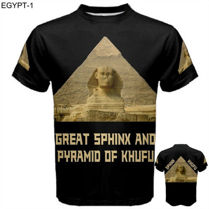 Egyptian Tutankhamun Tomb Hieroglyphs Many Styles T-shirt