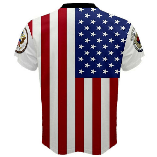 South Korea/United States Multi Flag T-shirt