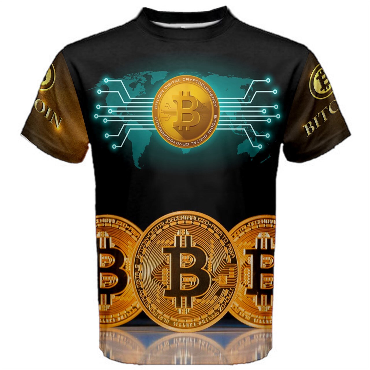 Bitcoin Cryptocurrency Trader  T-shirt