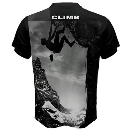 Rock Climbing Extreme Mountain Climber T-shirt