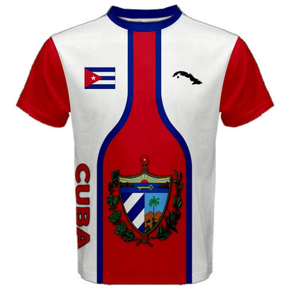 Cuban Coat of Arms Flag T-shirt