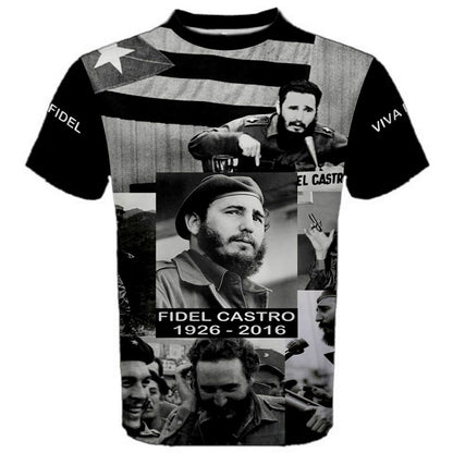 Fidel Castro Tribute Cuban T-shirt