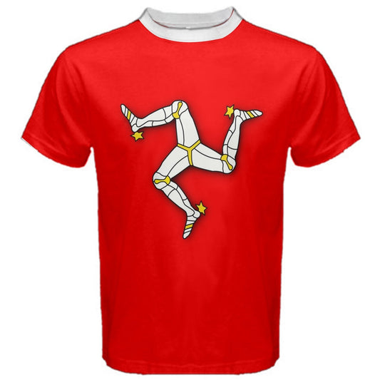 Isle of Man Flag Coat of Arms T-shirt