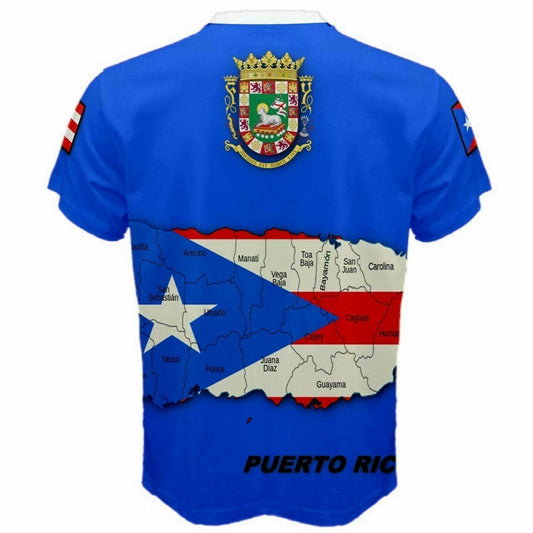 Puerto Rico Flag Coat of Arms T-shirt