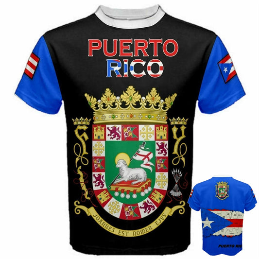 Puerto Rico Flag Coat of Arms T-shirt