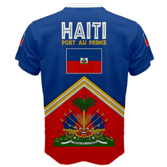 Haitian Port au Prince Flag T-shirt