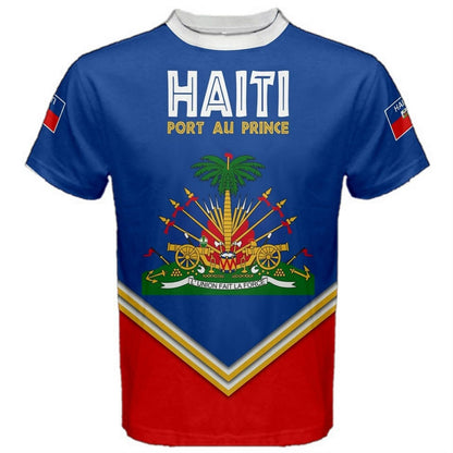 Haitian Port au Prince Flag T-shirt