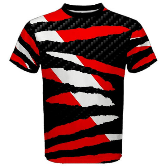Beast Ripped Diver Down Flag T-shirt