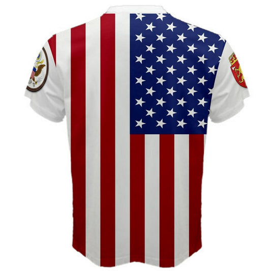 Norway/United States Multi Flag T-shirt