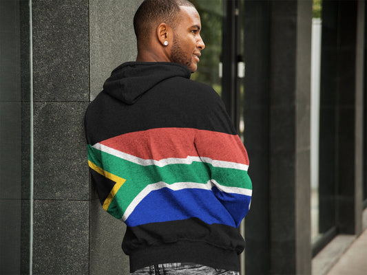 South Africa Flag Pullover Hoodie