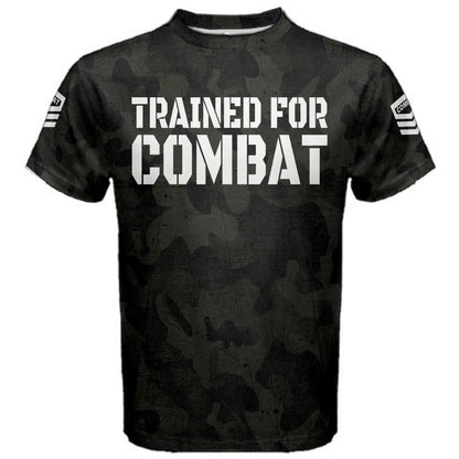Military American Green Camouflage T-shirt