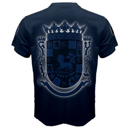 Puerto Rico Shodow Effect Flag Coat of Arms T-shirt