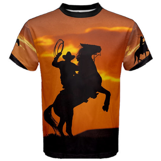 Cowboy Horse and Lasso T-shirt