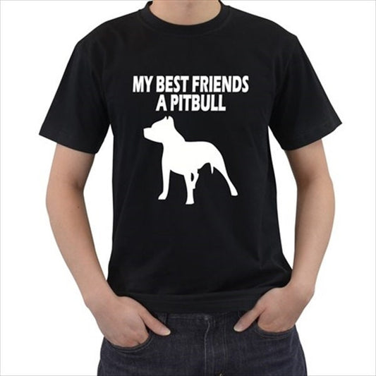 My Best Friends a Pitbull T-shirt