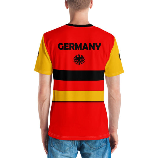 Unique German Flag Colors and Coat of Arms T-shirt