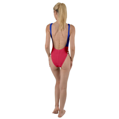 Haiti Flag One Piece Swimsuits