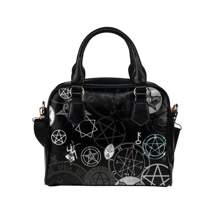 Occult Satanic Symbol Supernatural Witch Witchcraft  Handbag Purse